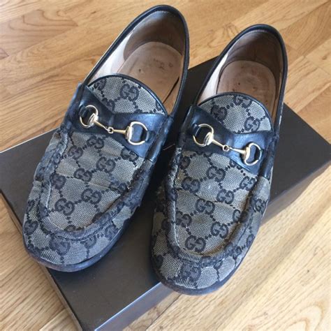 second hand Gucci loafers